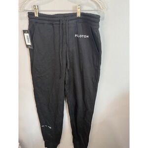 Peloton Unisex Marathon High Vis Jogger Black Sweatpants Small NWT UB00523-25502